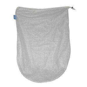 Contour Large Laundry Bag 31x24 inch White Mesh Draw String